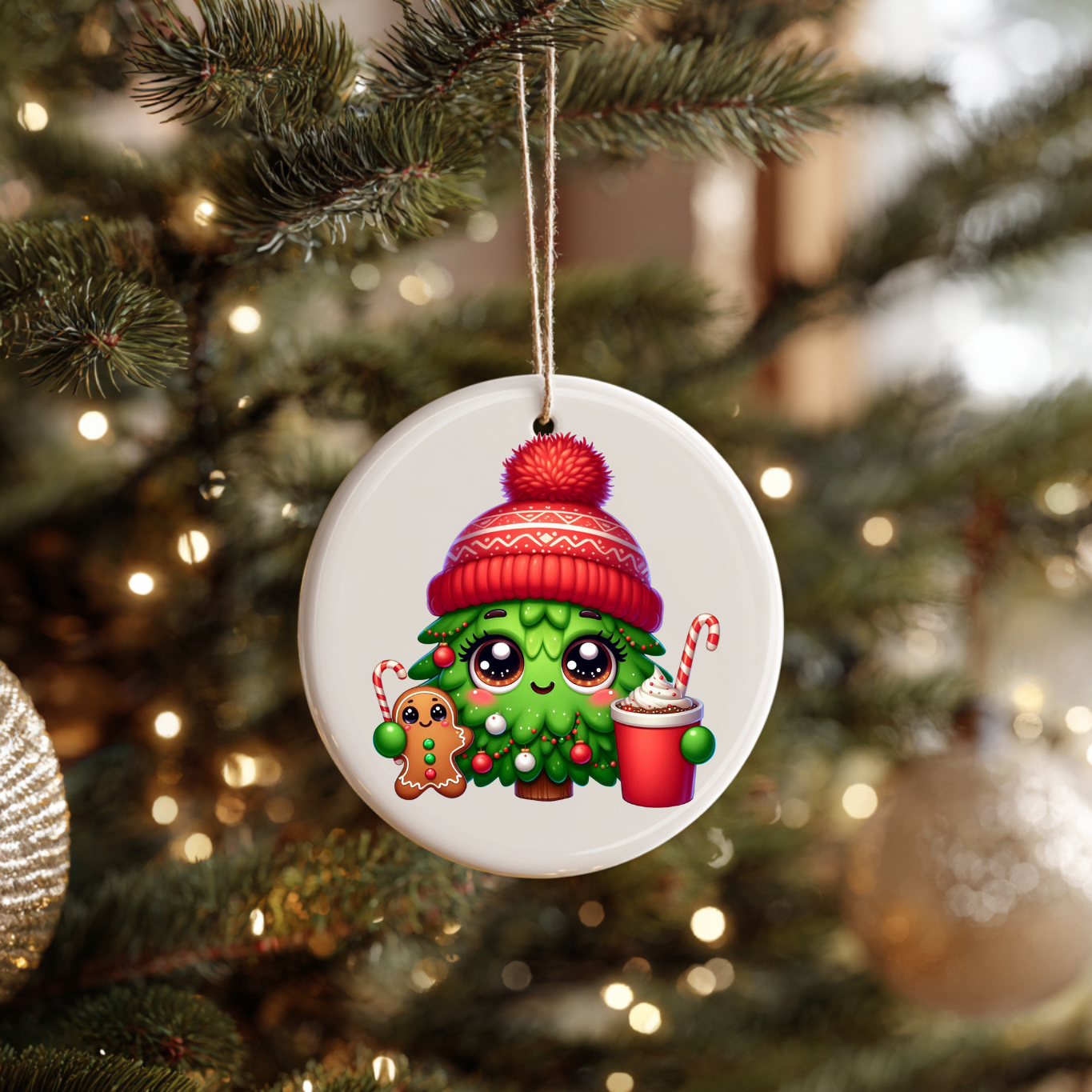 Cute Christmas Character Ornament-Pick Your Favorite