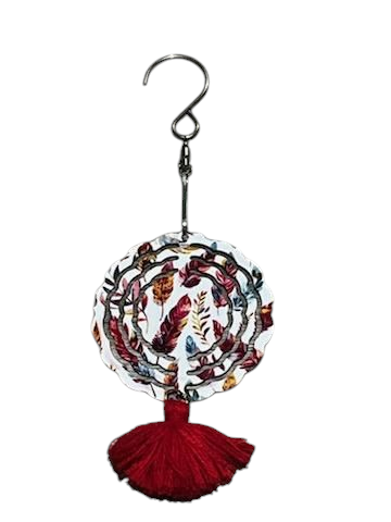 3 inch Wind Spinners or Car Charms-Asst Boho Designs