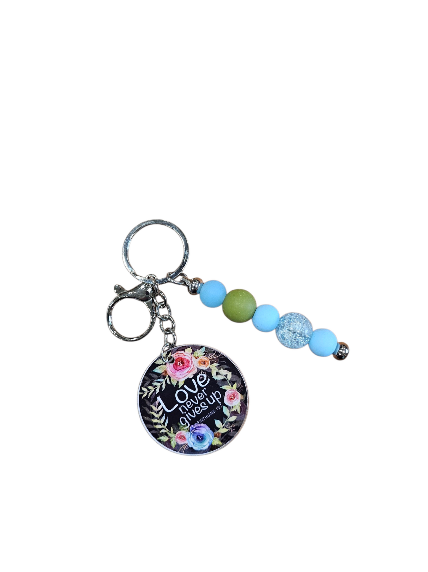 Beaded Theme Keychains-Assorted Beading and Designs