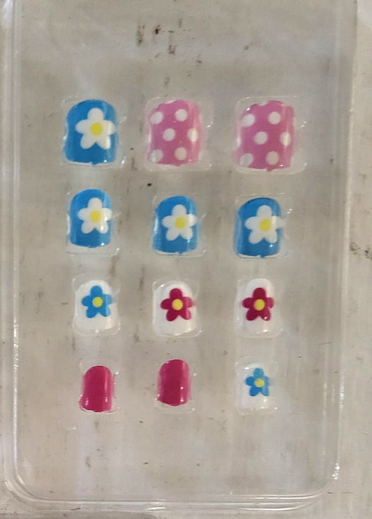 Flower Power Children's Nails