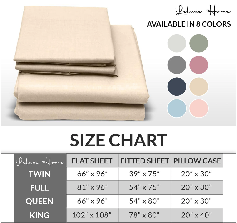 4 Piece Set: Kathy Ireland Ultra soft Microfiber Sheet Set