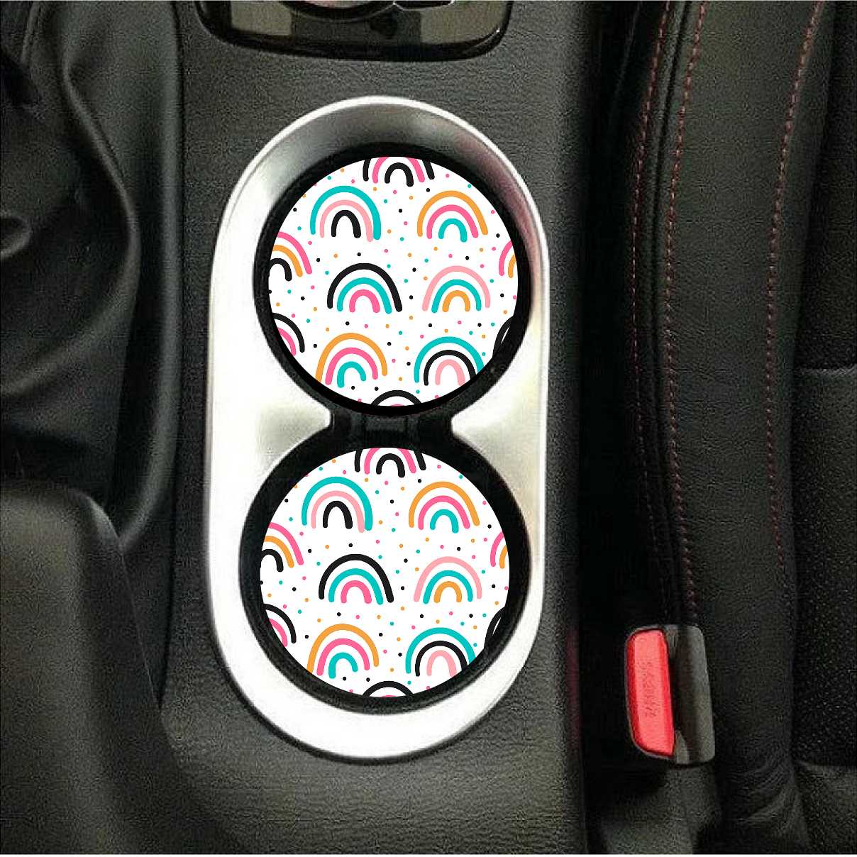 Caboodle of Rainbows Car Coasters