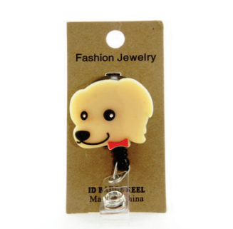 Silicone Doggie Badge Reel