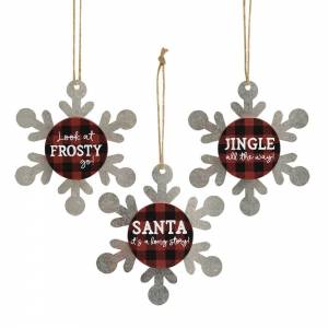 Look At Frosty Go Snowflake Ornament