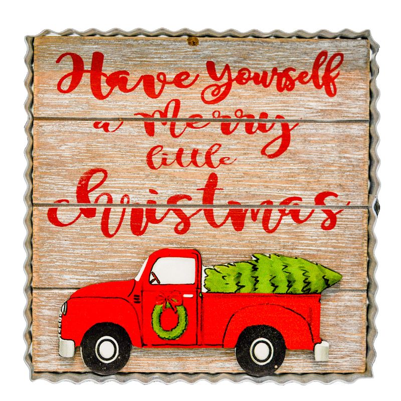 Christmas Truck Sign