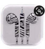 Zebra Earbuds