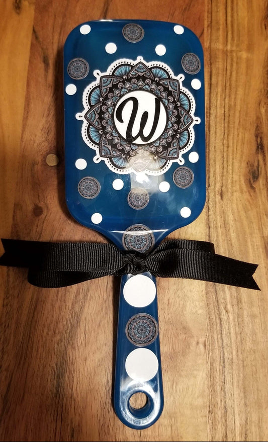 Mandala MG Hair Brush - Blue
