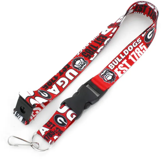 NCAA Georgia Bulldogs Dynamic Lanyard