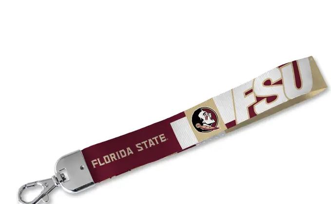 NCAA Florida State Lanyard Keychain