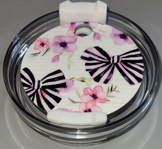 40 oz. Lavender Coquette  MDF Sublimation Tumbler Topper
