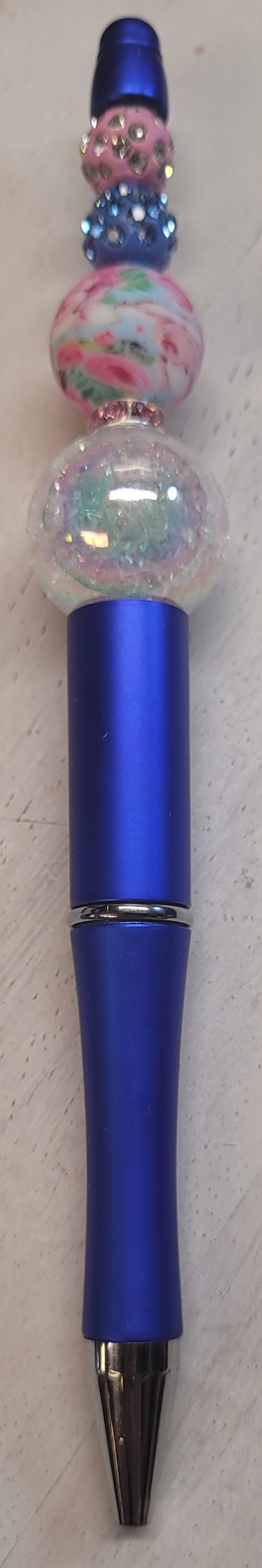 Floral Majesty beaded Pen