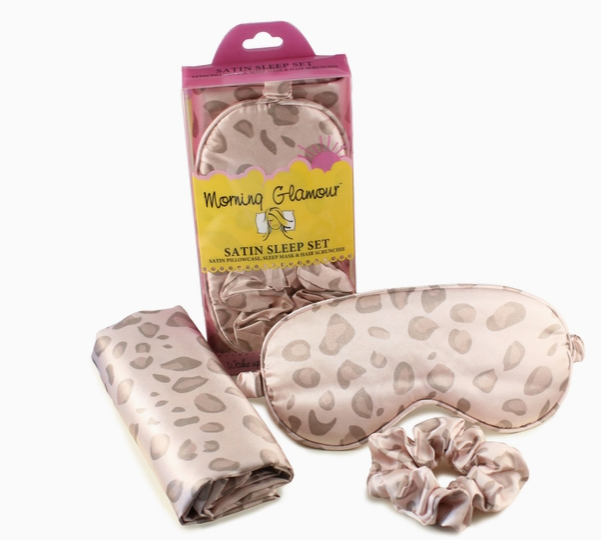 Ultimate Sleep Set Satin Pillowcase, Eye Mask and Scrunchie