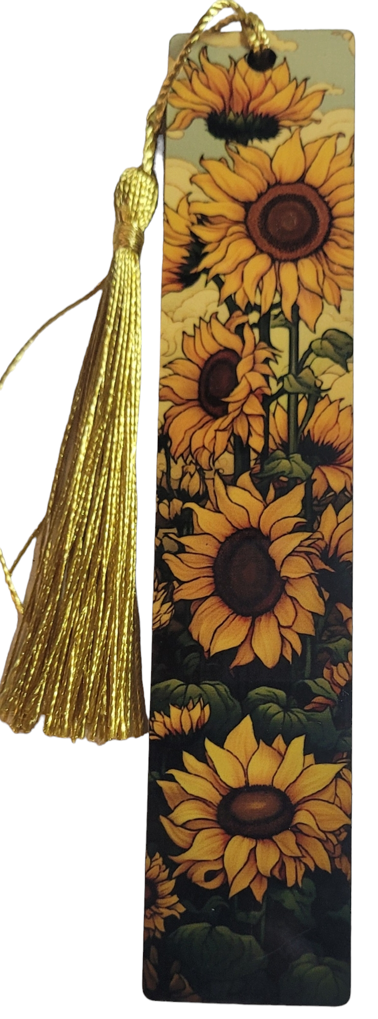 Two Sided Jumbo Blooms Book Mark