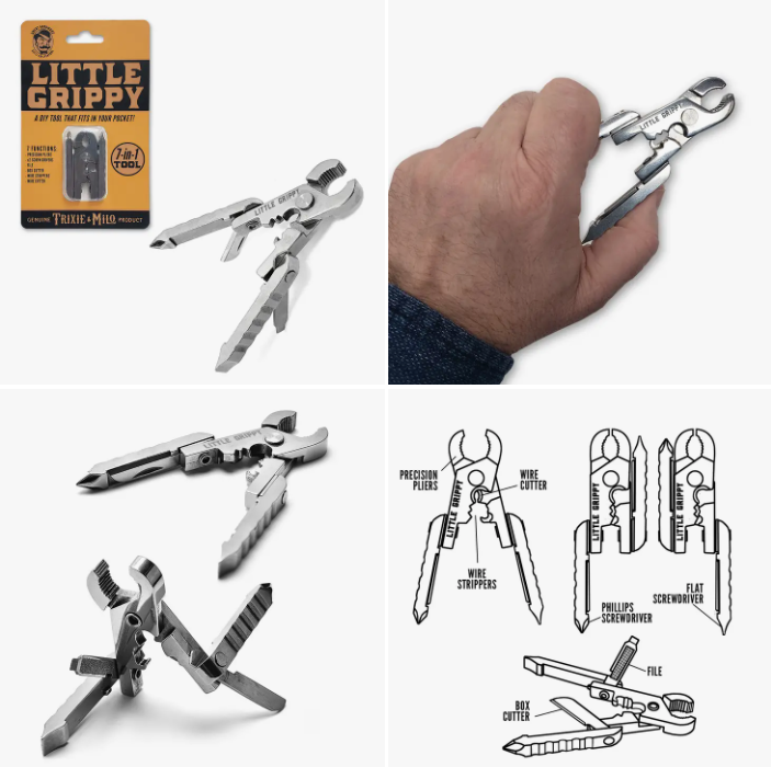 LITTLE GRIPPY mini-pliers multi-tool