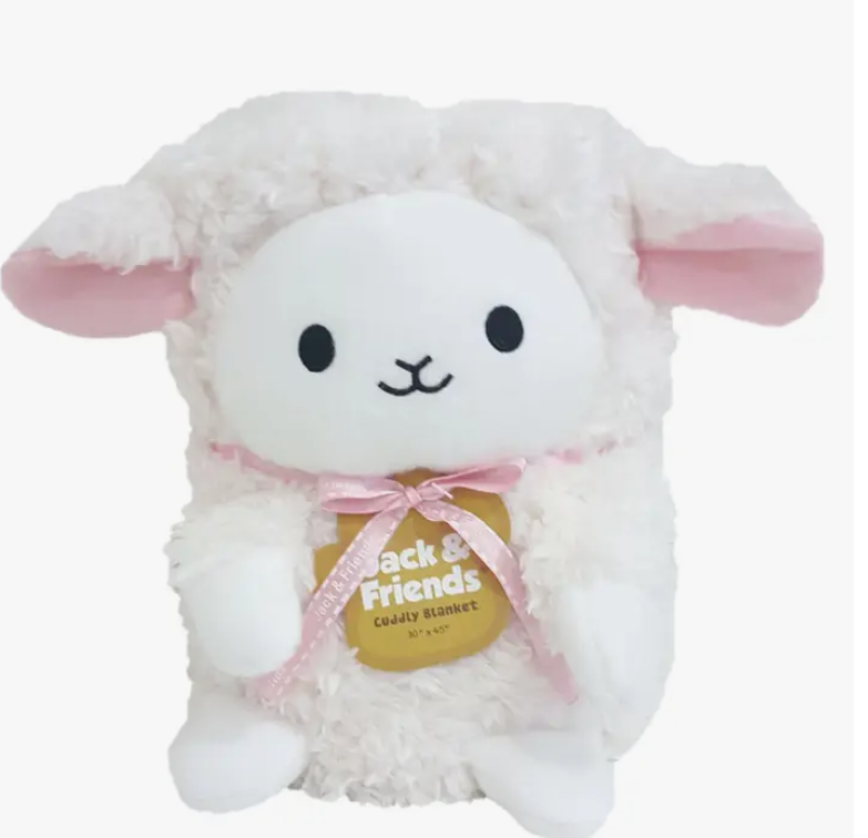 lamb Cuddly Blanket