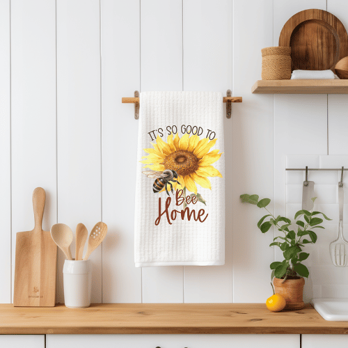 It's So Good To Bee Home Tea Towel
