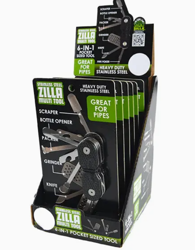 Stainless steel 6 in 1 Pocket Size Heavy Duty Tool