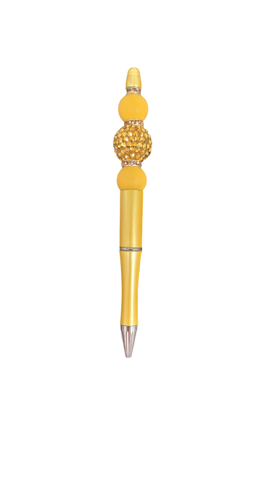 Marigold Magic Beaded Pen