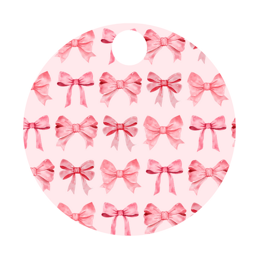 Coquette  Bows 40 Oz. Sublimation MDF Tumbler Topper