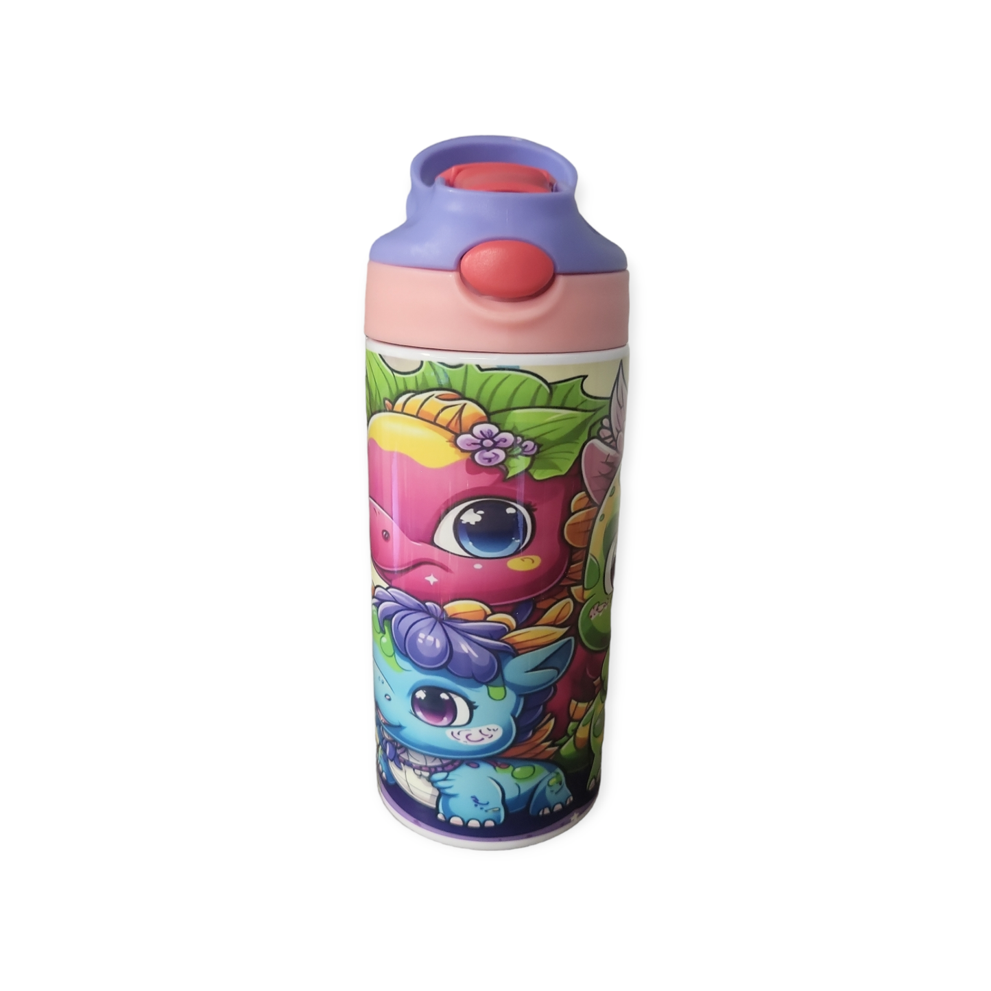 Boys Love Dinosaurs 12oz Flip Top Tumbler