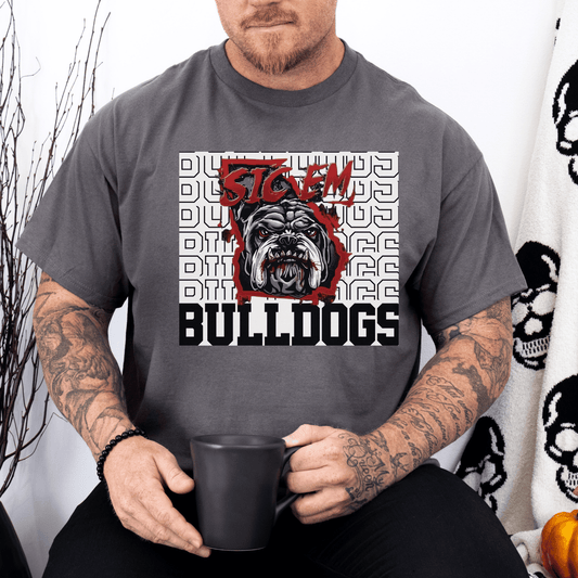 Sic Em  Bulldogs Mascot T Shirt