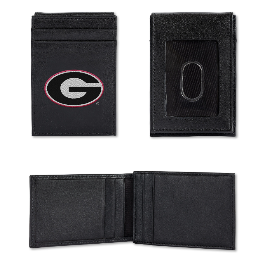 NCAA Georgia Bulldogs Embroidered Front Pocket Wallet