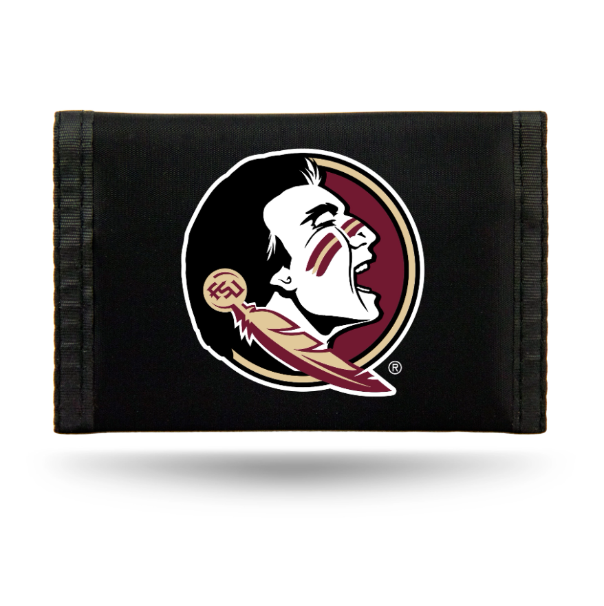 NCAA Florida State Seminoles Nylon Trifold Wallet