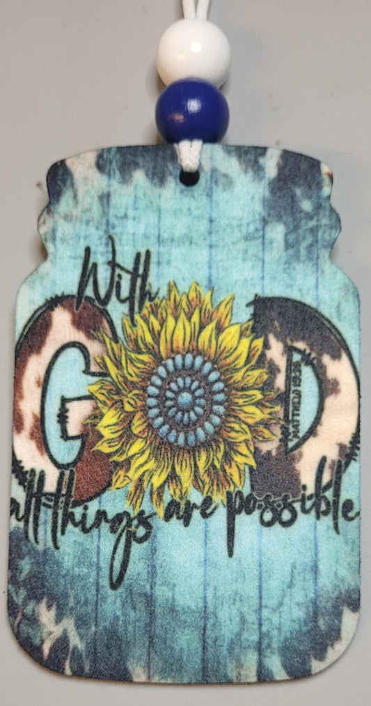 With God All Things Are Possible-Rose