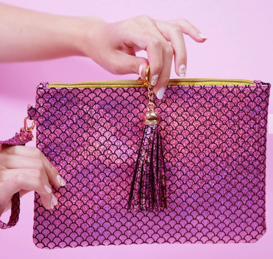 Pink Mermaid Small Wallet