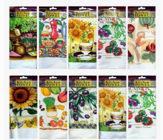Kitchen Towel-Assorted Designs-Value Price