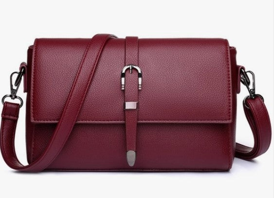 Retro Soft  Vegan Leather Shoulder BAG