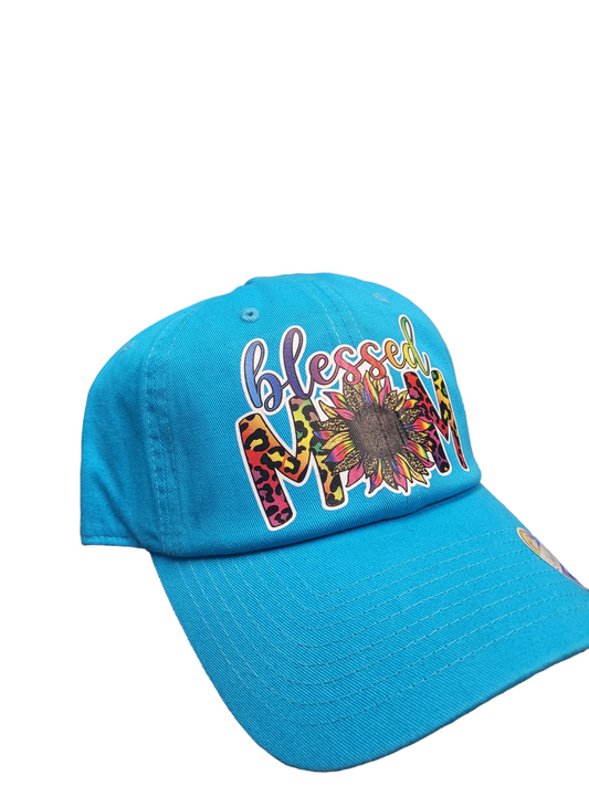 Blessed Mom Vintage Ball Cap