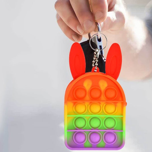 Pop It Rabbit Coin Purse