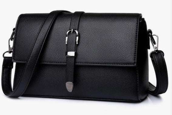 Retro Soft  Vegan Leather Shoulder BAG