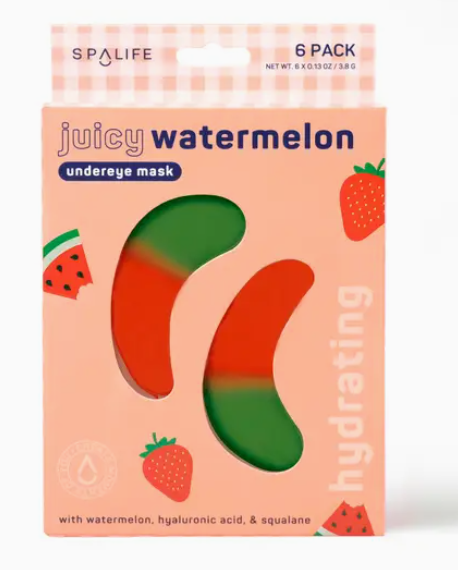 Juicy Watermelon Hydrating Undereye Masks - 6 Pairs