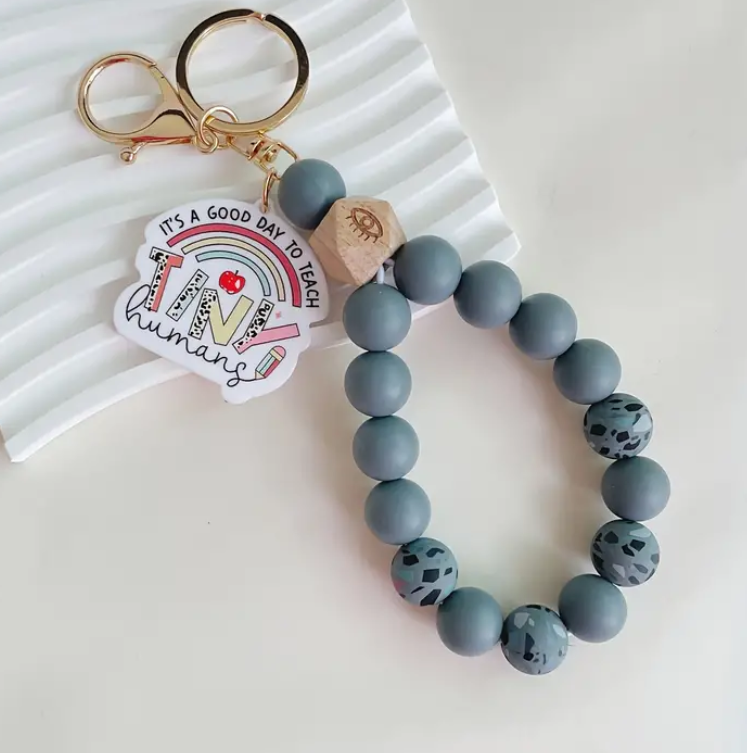 Teacher Wristlet Keychain