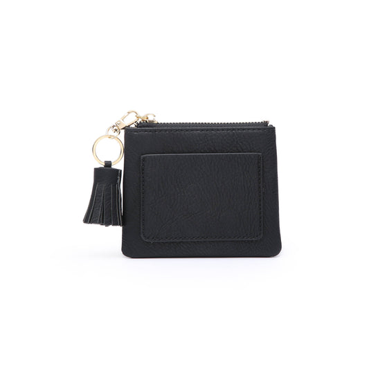 WL1890A Lena Coin Pouch w/ Tassel Zipper Pull