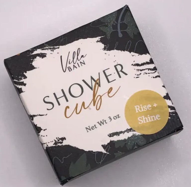 Rise + Shine Shower Cube