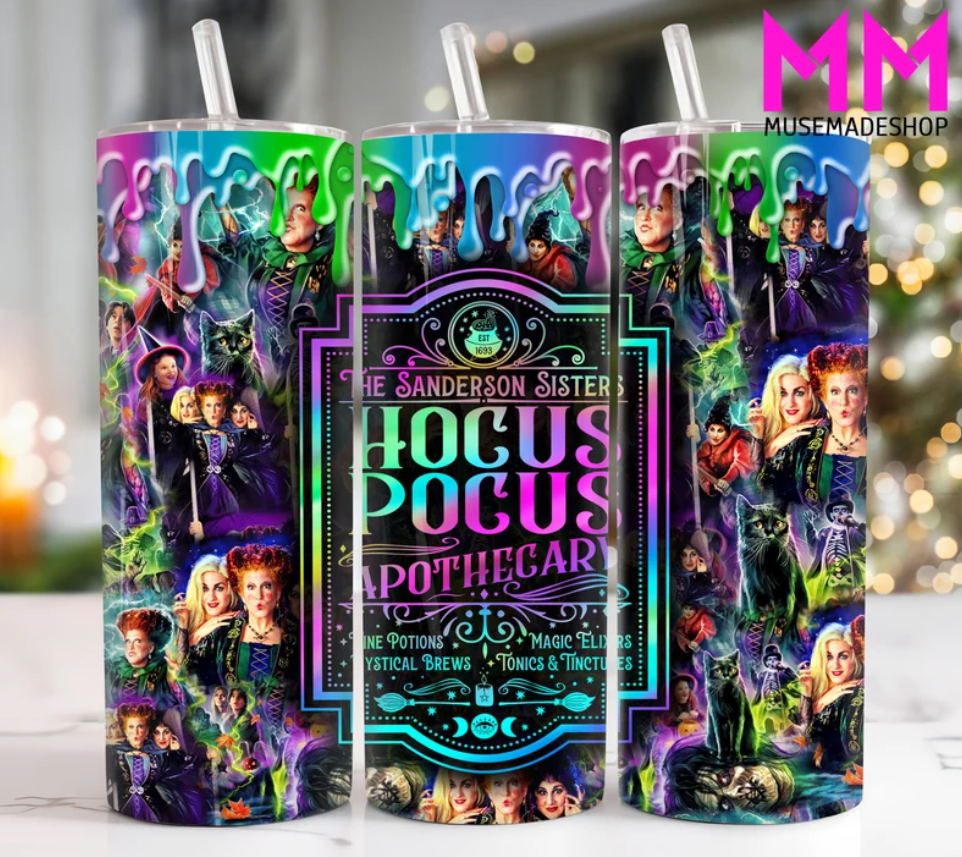 20 oz. Hocus Pocus Apothecary Tumbler