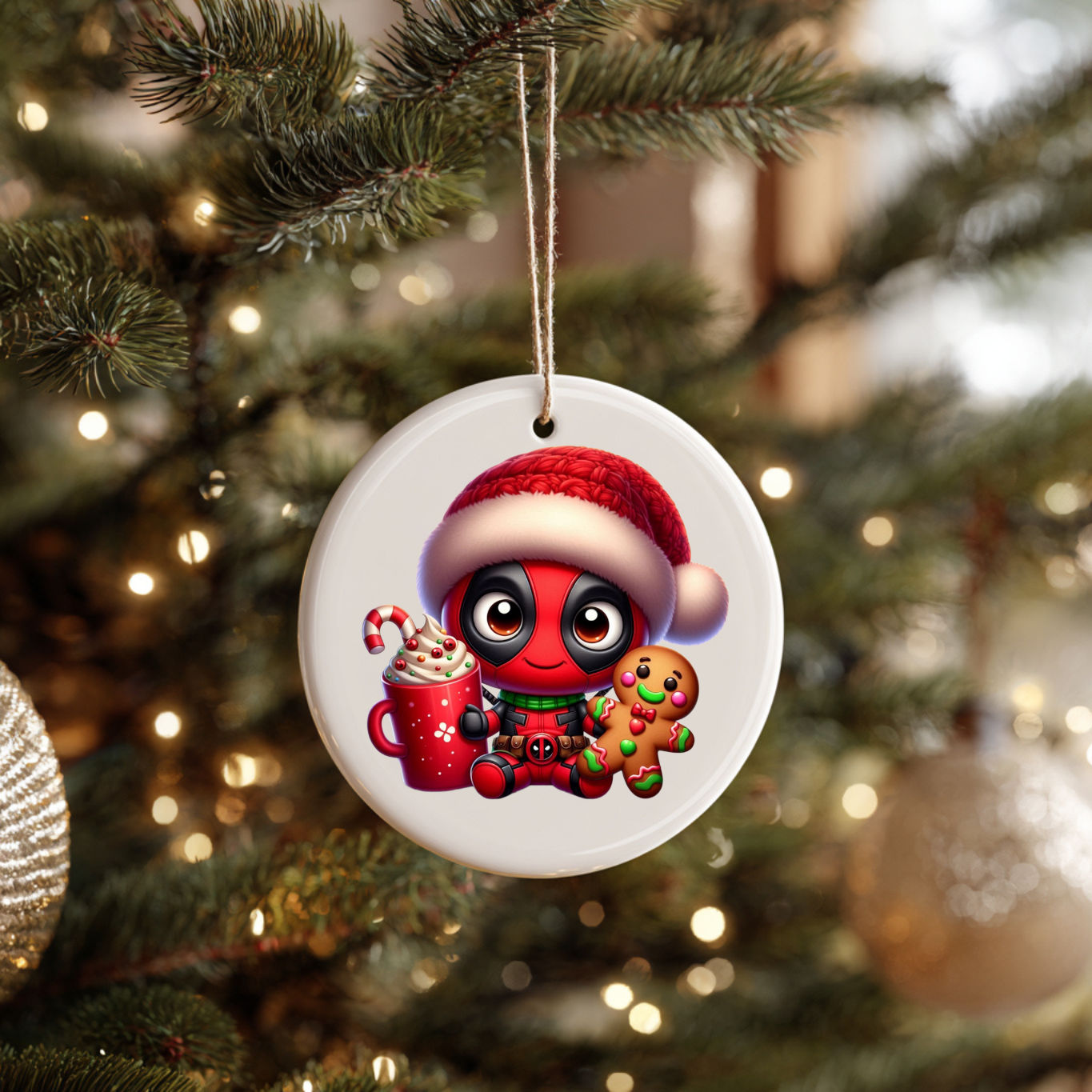 Cute Christmas Character Ornament-Pick Your Favorite