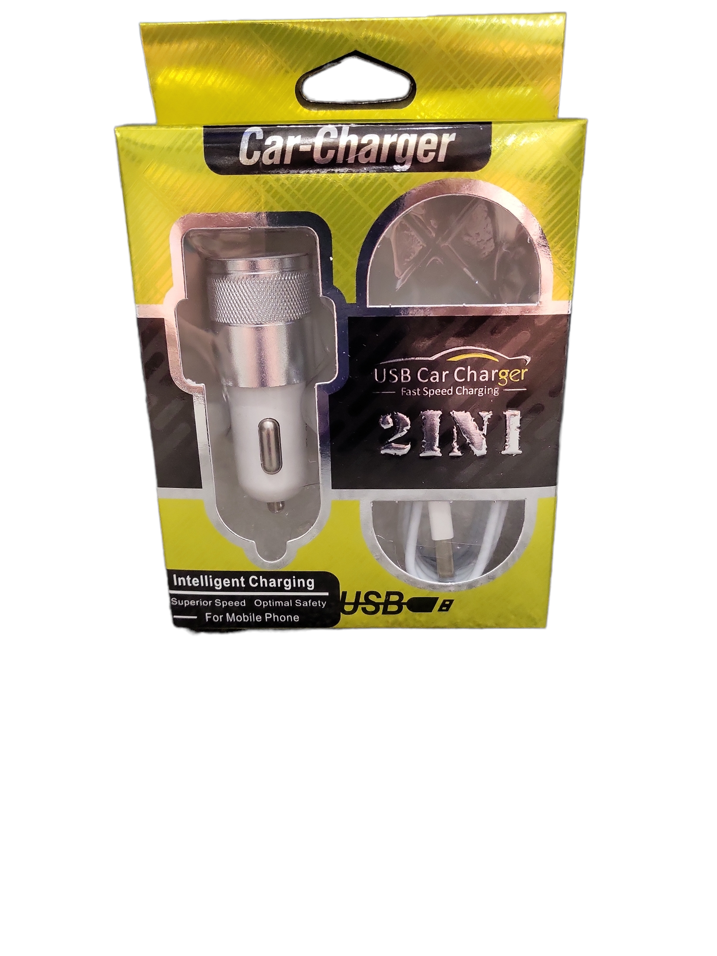 2 in1 USB Car Charger