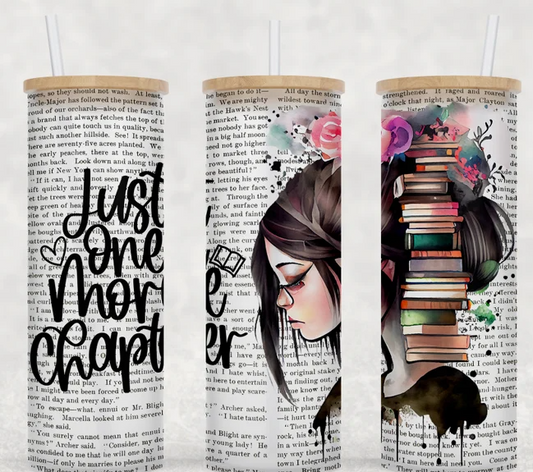 Just One More Chapter 25  oz. Libby Glass