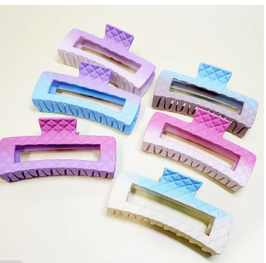 Large Pastel Gradient Hair Clip