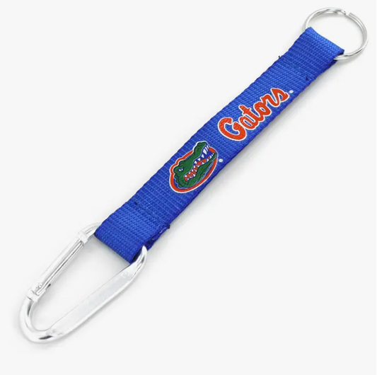 NCAA Florida Gators Carabiner Lanyard Keychain