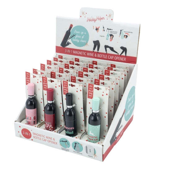 3 in 1 Wine & Bottle Opener