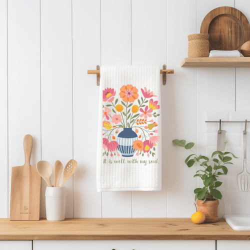 It Is Well With My Soul Tea Towel