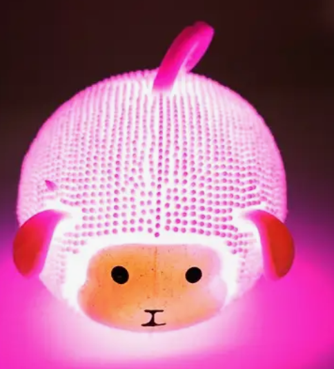 Sheep Lamb Puffer Texture Slime Filled Soft Silicone Squishy