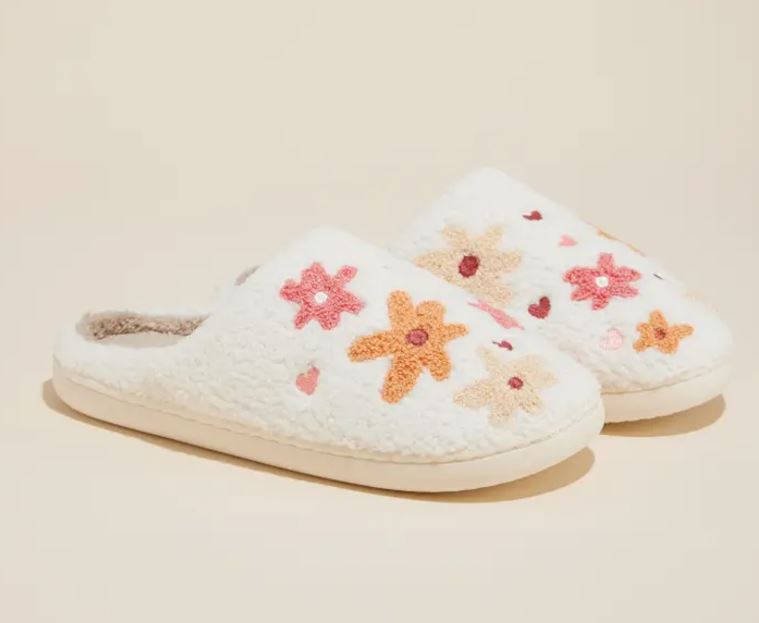 Multi Floral Home Slippers