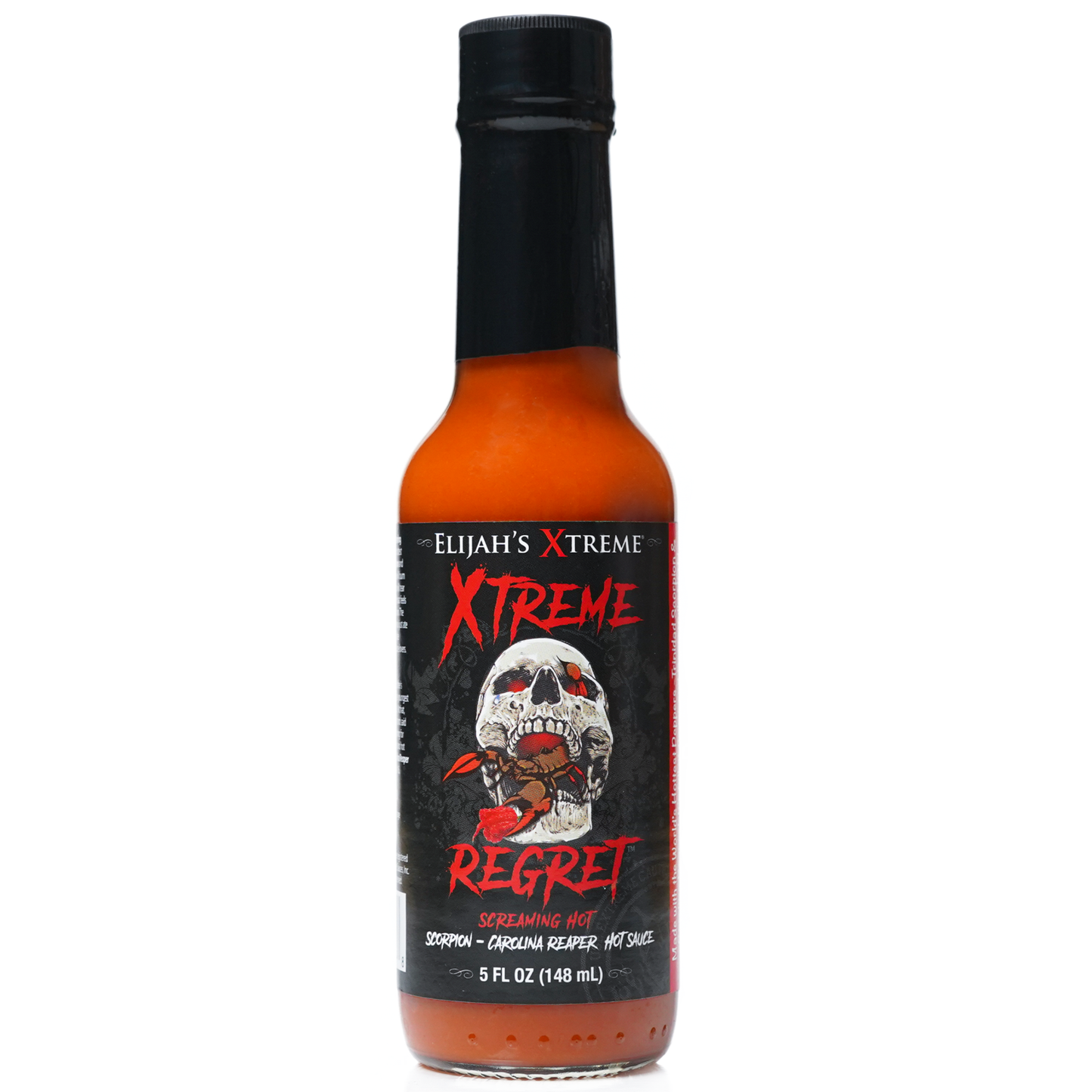 Xtreme Regret Hot Sauce - Elijah's Xtreme Gourmet Sauce