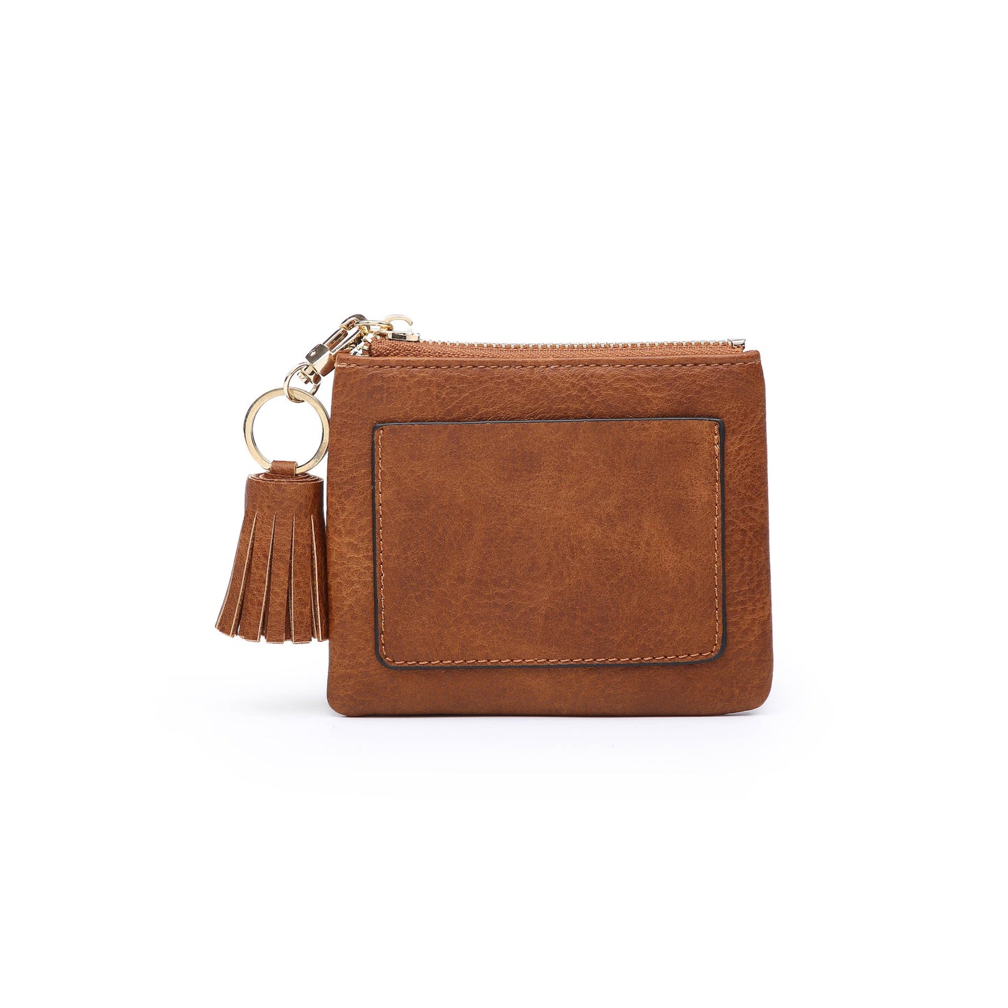WL1890A Lena Coin Pouch w/ Tassel Zipper Pull